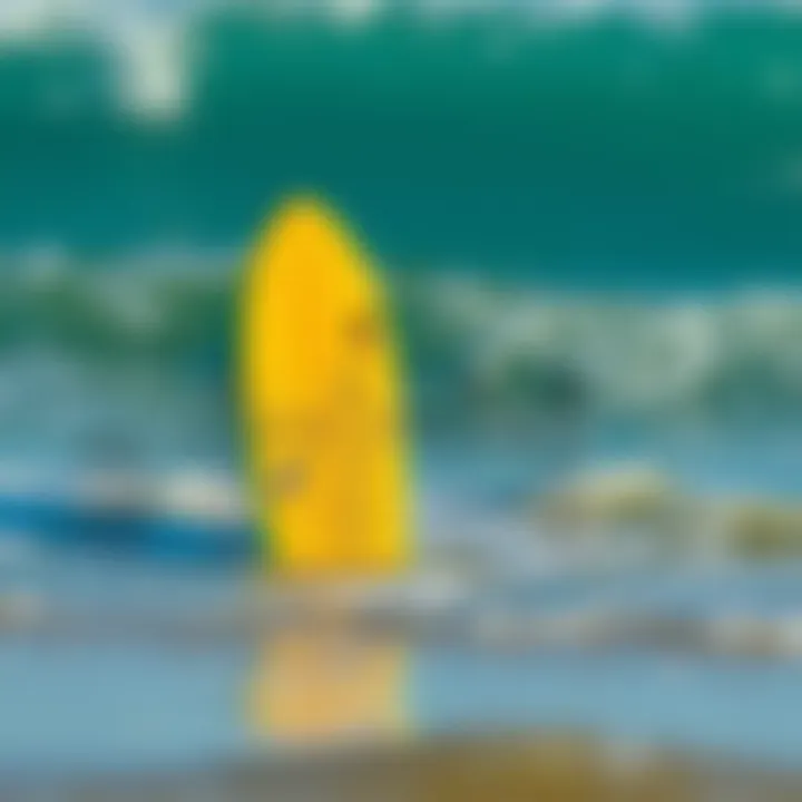 Illustration of weight capacity chart for boogie boards