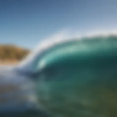 Close-up of the wave technology at BSR Surf Ranch