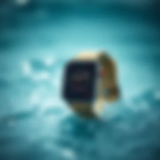 Durable Apple Watch bands suitable for ocean activities