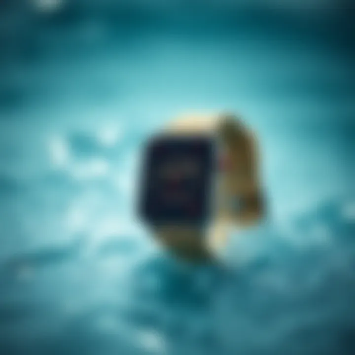 Durable Apple Watch bands suitable for ocean activities