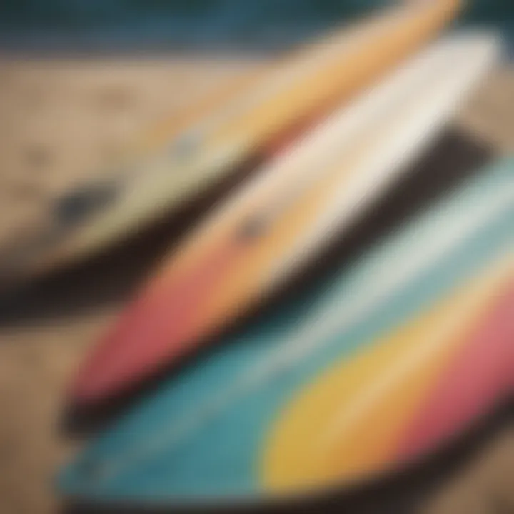 Common types of dings on surfboards