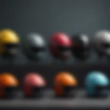 Comparison of different helmet shapes and their fit