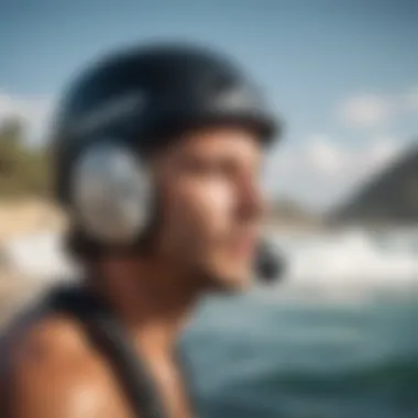 Protective ear gear for surfers