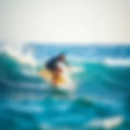 Refined surfing technique demonstration