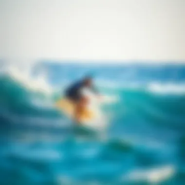 Refined surfing technique demonstration