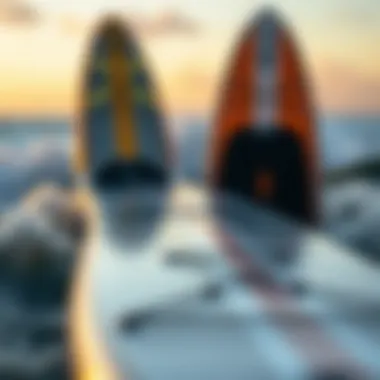 Innovative Designs and Materials in High-Performance Paddle Boards Comparison of paddle board materials and designs
