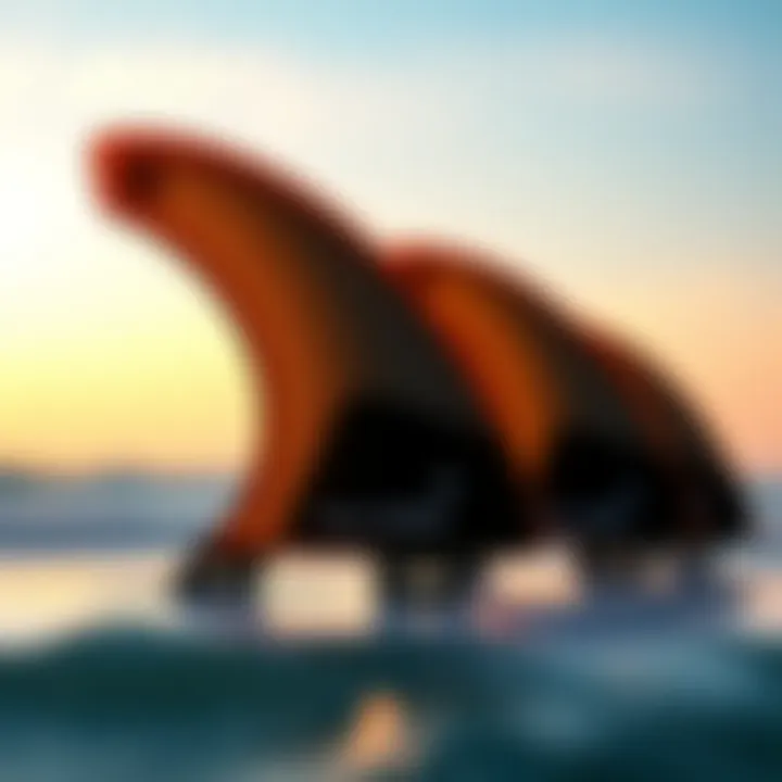 Innovative fin design emphasizing material technology