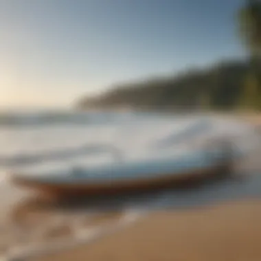 Evaluating the Eco-Impact of Motorized Surfboards Environmental impact illustration of motorized surfboards