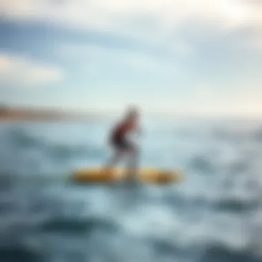 Ideal Beaches for Skimmer Boarding A serene beach landscape perfect for skimmer boarding