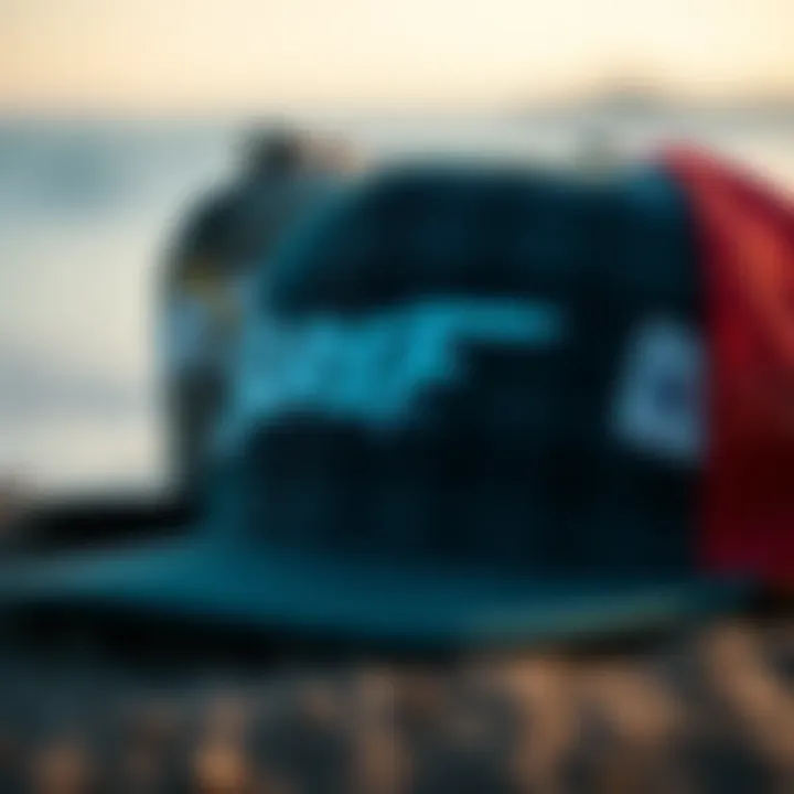 Brand logos featured on popular snapback hats