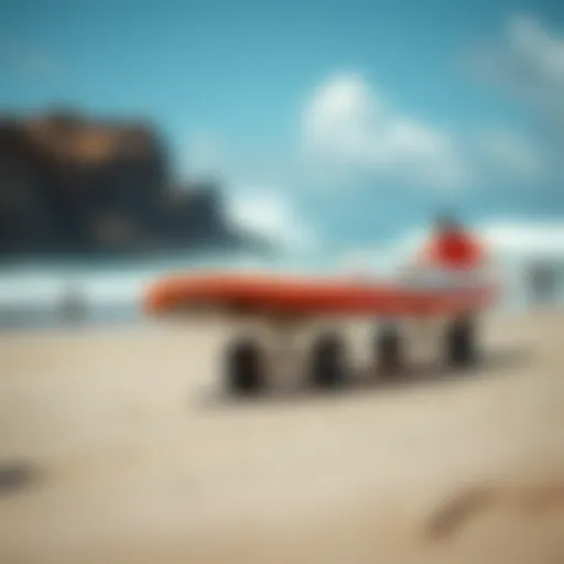 Balance board for surf training