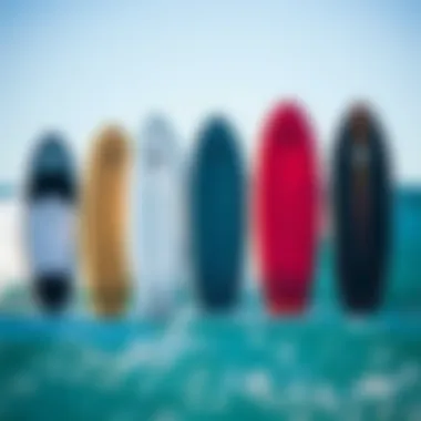 Bodyboard Performance Comparison Comparison of various bodyboard models highlighting performance metrics