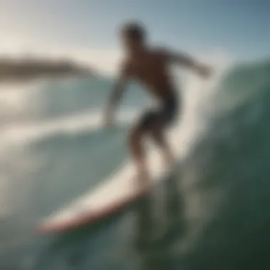 Surfers enjoying waves, highlighting the cultural significance of surfing