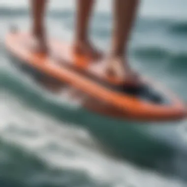 Innovative Technology of Water Boards Close-up of the technology behind a motorized water board