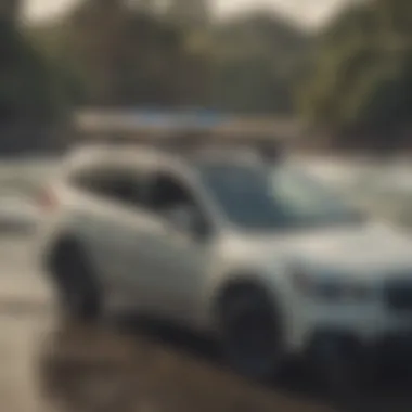 Different types of SUP racks for Subaru vehicles