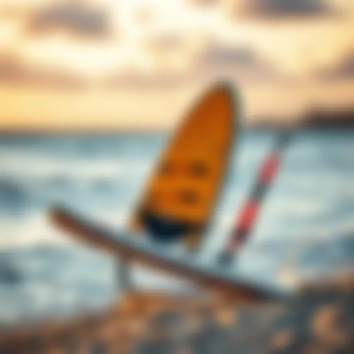 Safety gear for foiling and surfing
