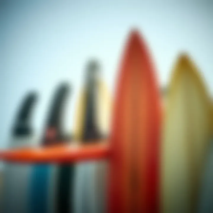 Different types of foils used in surfboards