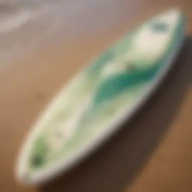 Eco-friendly materials used in fun board surfboards