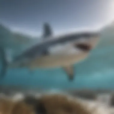 Conservation Efforts for Great White Sharks Infographic on great white shark conservation efforts