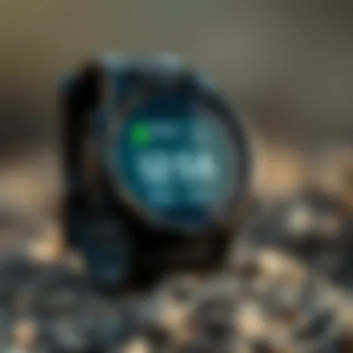 Garmin Solar Watch showcasing solar charging feature