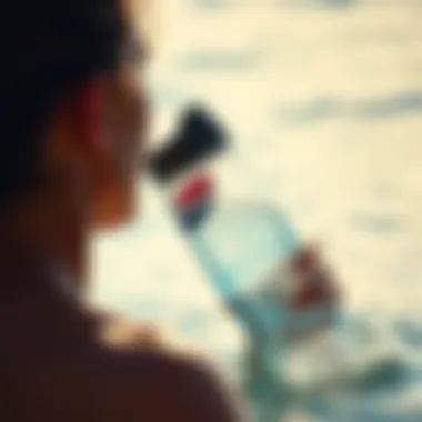 Visual representation of hydration strategies