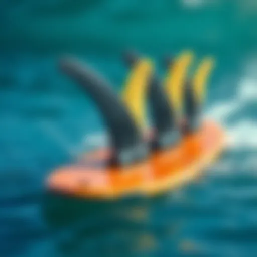 Innovative motorized fin technology for surfing