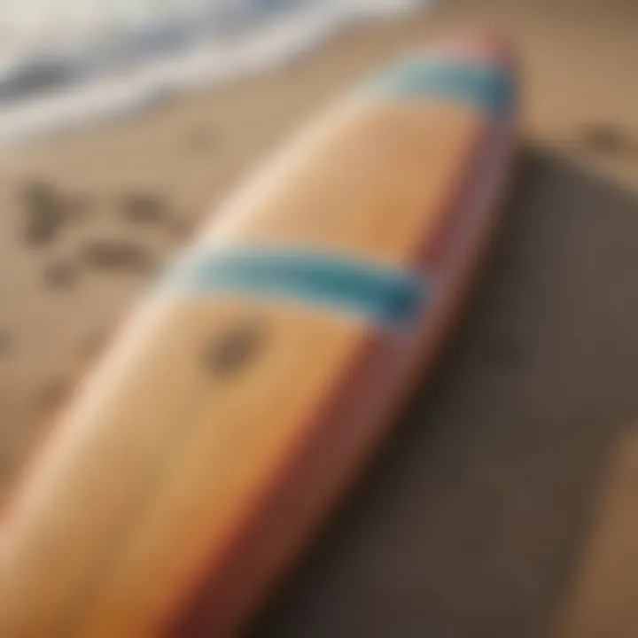 Eco-friendly surfboards made from sustainable materials