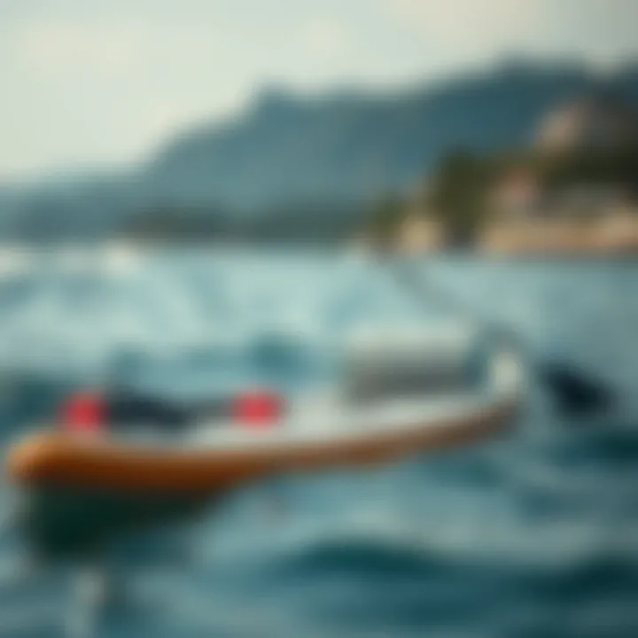 User-friendly inflatable SUP setup