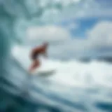 Capturing the Thrill of Surfing High-quality underwater camera capturing surfers in action