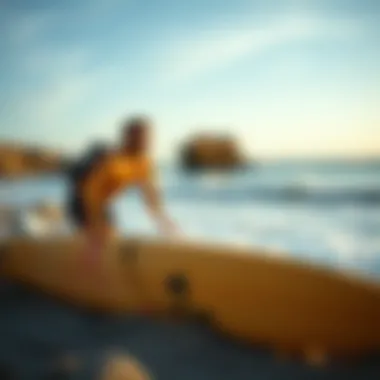 Innovative Surf Gear Innovative surf gear showcasing technology