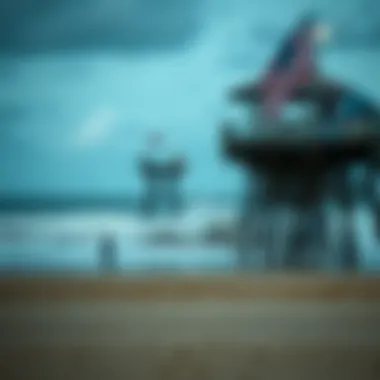 The iconic pier at Scheveningen Beach, a landmark of the area