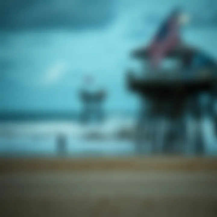 The iconic pier at Scheveningen Beach, a landmark of the area