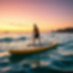 A robust stand up paddle board designed for stability