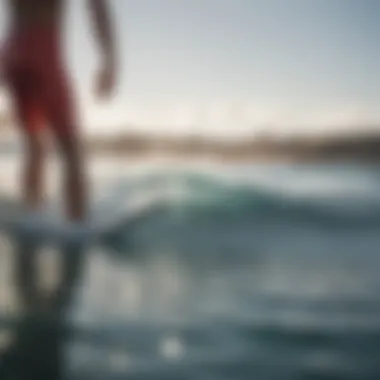 Importance of Hydration in Surfboarding Surfboarder emphasizing hydration importance