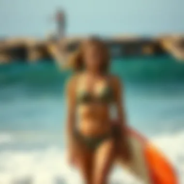 Diverse Body Types in Surf-Friendly Swimwear Diverse body types in surf-friendly swimwear