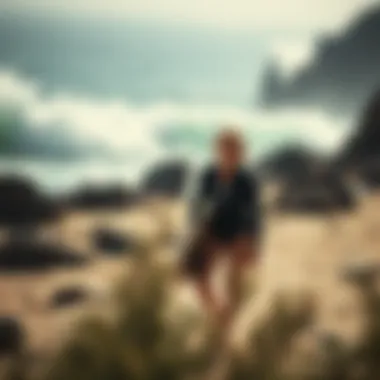 Sustainable materials used in surf wear production