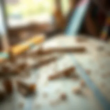 Close-up of eco-friendly materials used in surfboard crafting