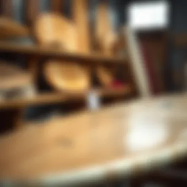 A modern surfboard design that incorporates technology and tradition