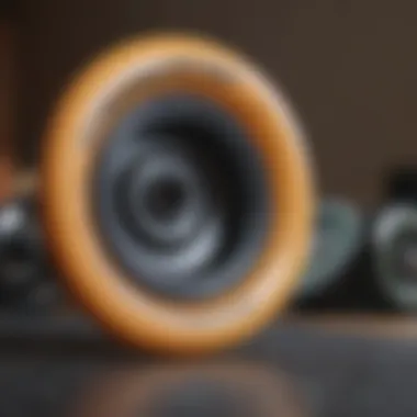 Different Materials Used for Longboard Wheels Illustration of wheel materials used in longboarding