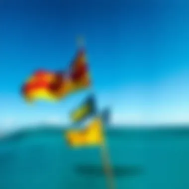 Modern applications of signal flags in surfing communities