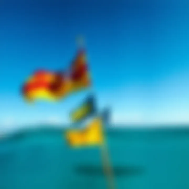 Modern applications of signal flags in surfing communities