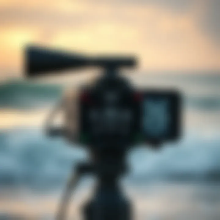 Innovative Technology in Wind Speed Measurement Modern wind measurement technology used for forecasting surf conditions