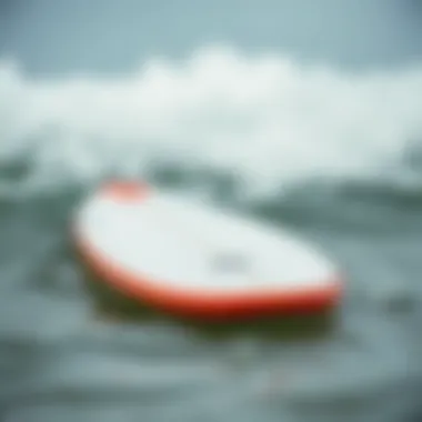 Innovative Surfboard Design with Wavestorm Foam Innovative surfboard featuring Wavestorm foam