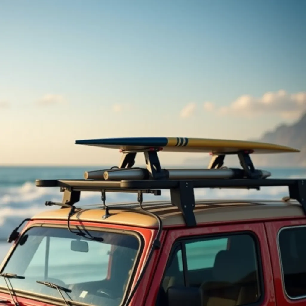 FCS Roof Rack: Essential for Surfing Enthusiasts