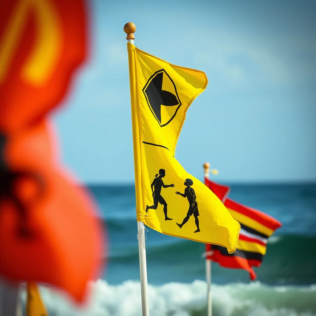 Identifying Warning Flags in Surfboarding for Safety
